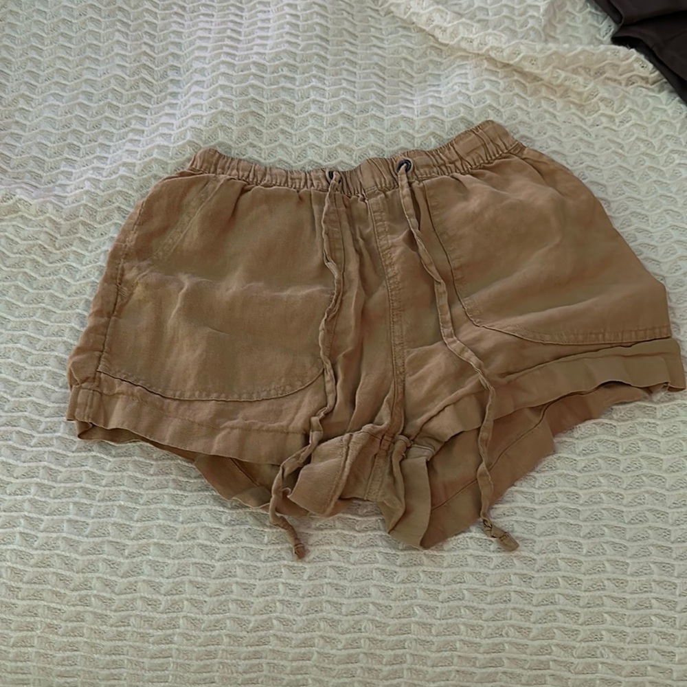 Small mustard yellow shorts